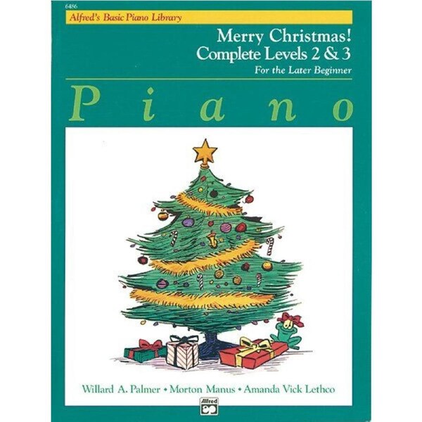 Alfred's Basic Piano Library Merry Christmas! Complete Level 2 & 3