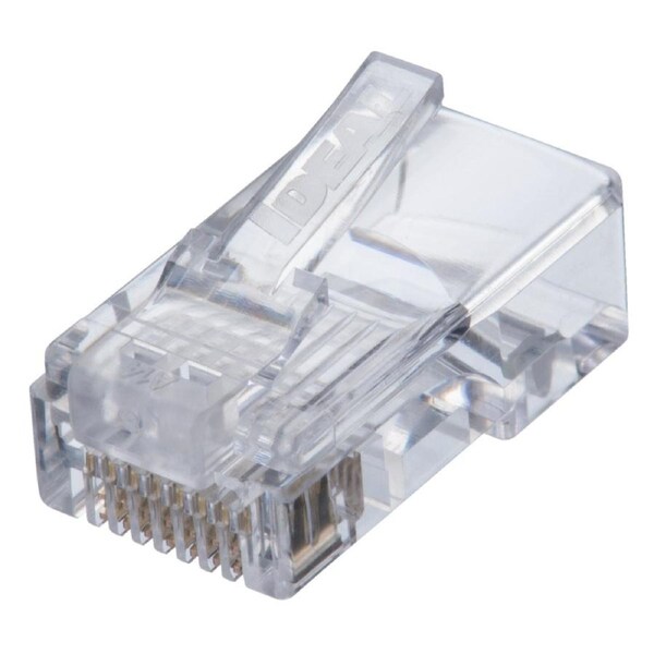 IDEAL CAT5e Feed-Thru RJ45 Modular Plugs (50 Pack)