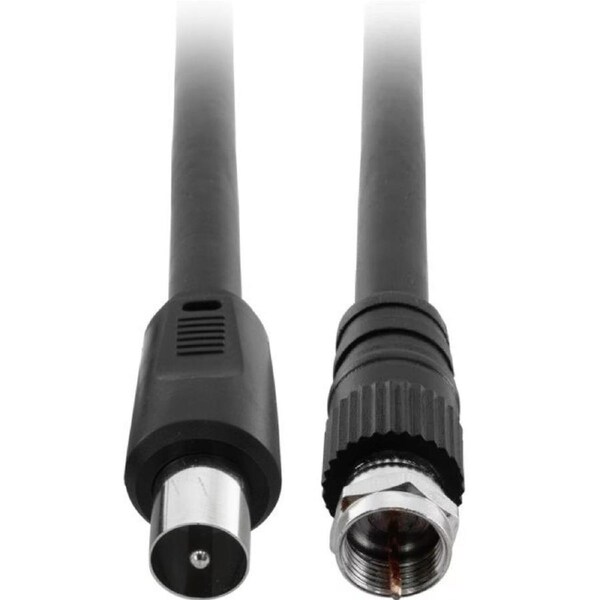 Pal to F Type Patch Lead RG6 Quad 1.8mtr