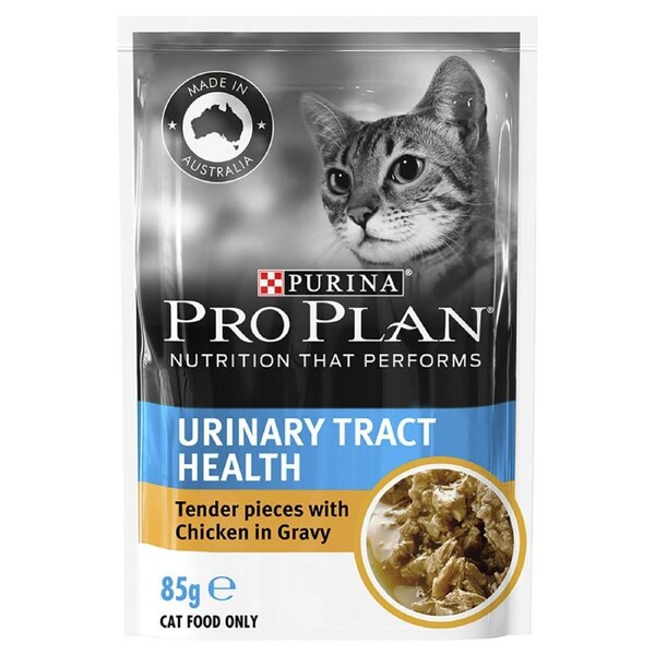 Pro Plan Adult Urinary Tract Health Wet Cat Food Chicken Tender 12 x 85g