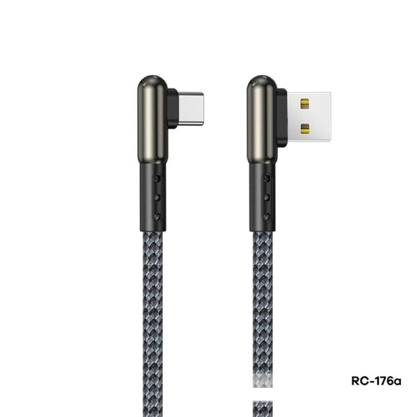 Iphone Charging Cable Remax Block-Free Gaming Data Charging lightning Silver