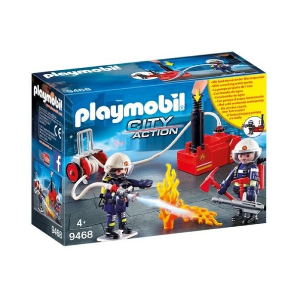 Playmobil City Action - Firefighters with Water Pump