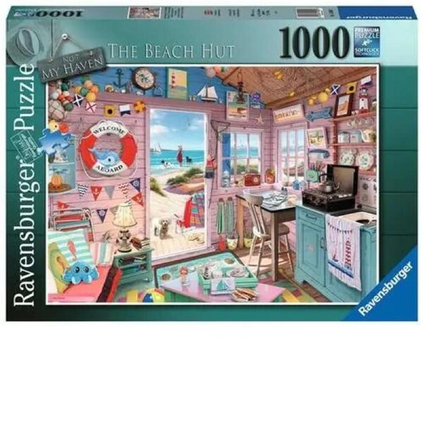 Ravensburger Puzzle 1000pc - My Haven No 7 The Beach Hut