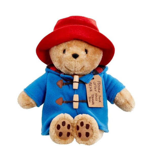 Paddington Bear Plush - Cuddly Classic Paddington Sitting 24cm