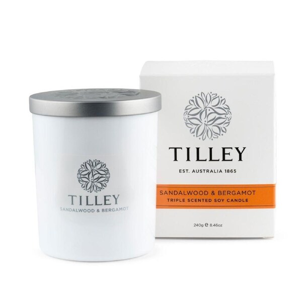 Tilley Candle - Sandalwood & Bergamot