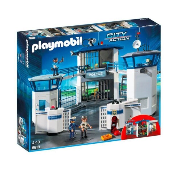Playmobil City Action - Police Headquarters With Prison