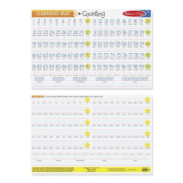 Melissa & Doug Learning Mat - Counting to 100