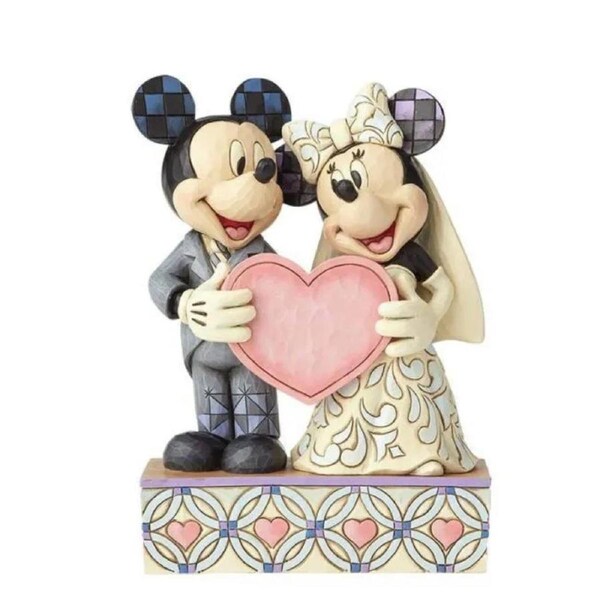 Jim Shore Disney Traditions - Mickey & Minnie Mouse Wedding - Two Souls One Heart