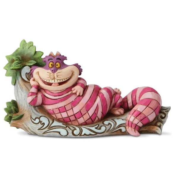 Jim Shore Disney Traditions - Alice In Wonderland Cheshire Cat - The Cat's Meow Personality Pose