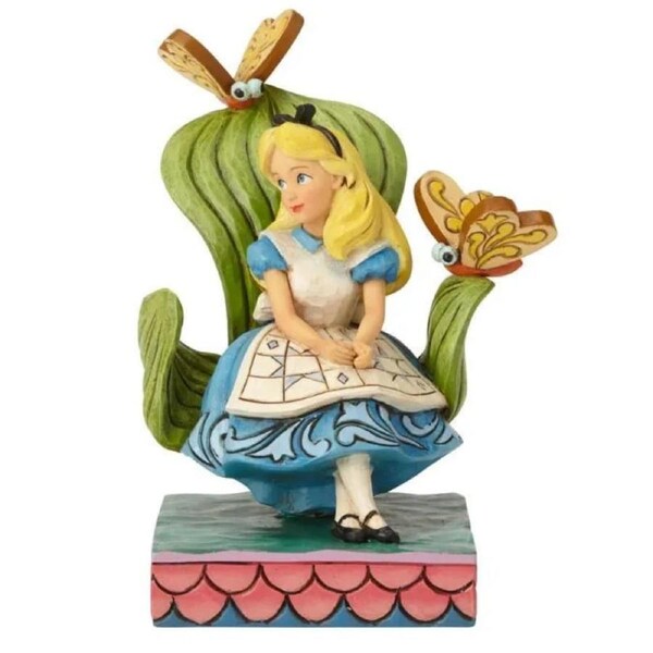 Jim Shore Disney Traditions - Alice In Wonderland - Curiouser and Curiouser