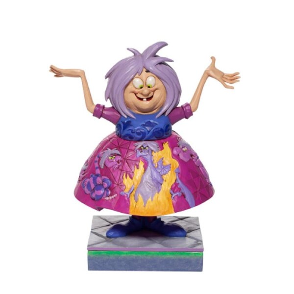 Jim Shore Disney Traditions - The Sword in the Stone Madam Mim - Madcap Metamorphosis