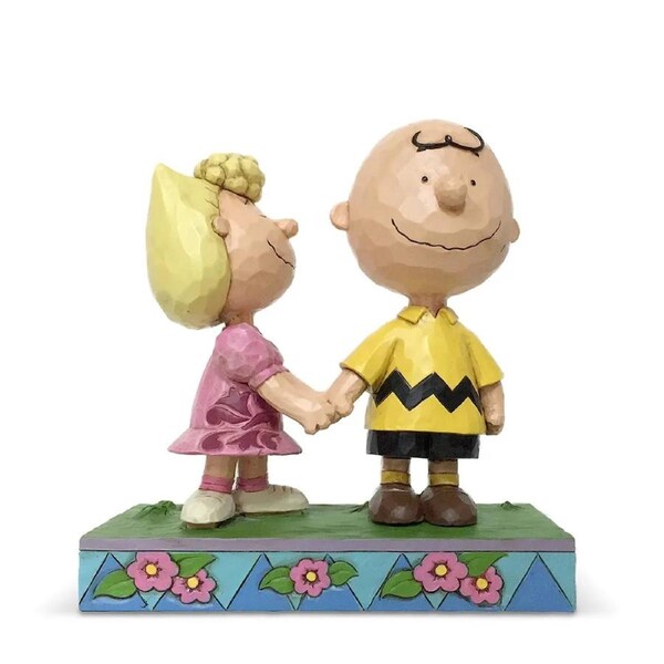 Peanuts by Jim Shore - Charlie Brown & Sally - I Love My Big Brother