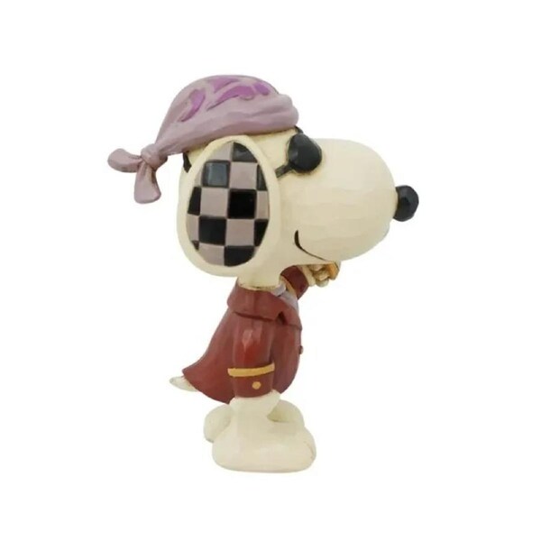 Peanuts by Jim Shore - Snoopy Pirate Mini Figurine