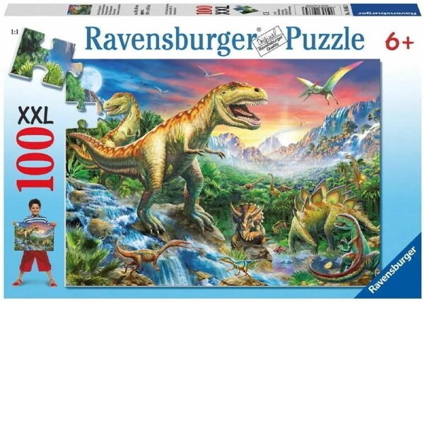 Ravensburger Puzzle 100pc XXL - Dinosaur Age