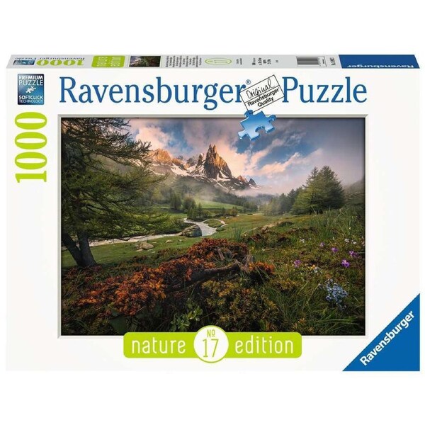 Ravensburger Puzzle 1000pc - Clara Valley French Alps