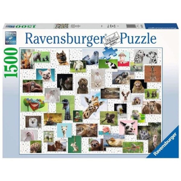 Ravensburger Puzzle 1500pc - Funny Animals