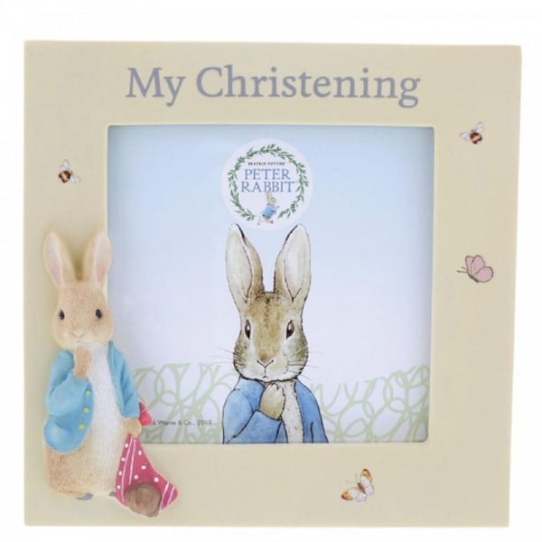 Beatrix Potter Peter Rabbit Photo Frame - Peter Rabbit My Christening