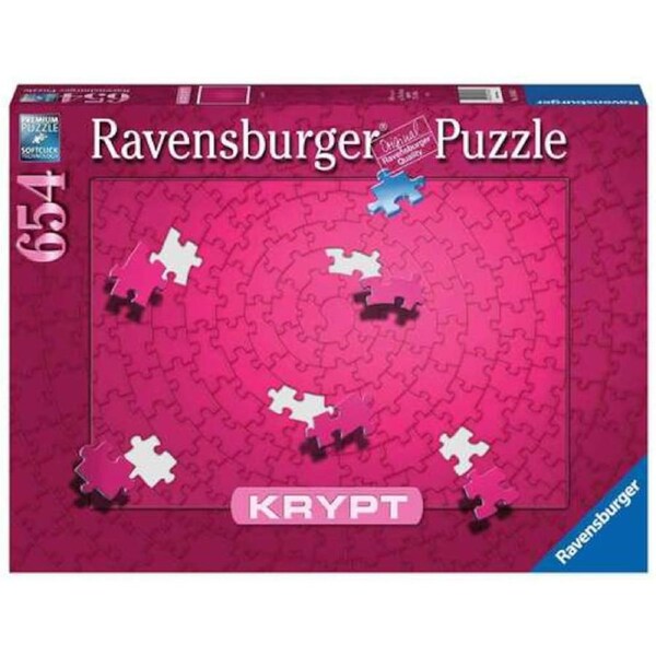 Ravensburger Puzzle 654pc - KRYPT Pink Spiral