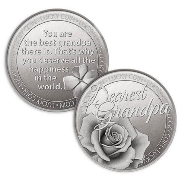 Lucky Coin - Dearest Grandpa