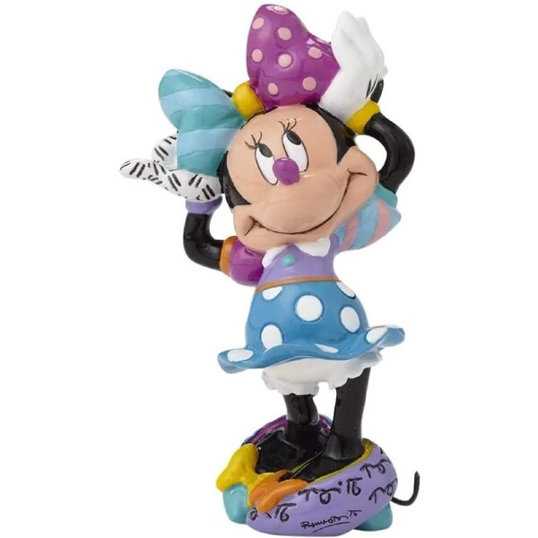 Disney Britto Minnie Mouse Arms Up Mini Figurine