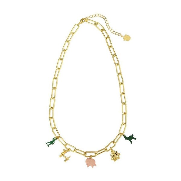 Couture Kingdom - Disney - Toy Story Charm Necklace Yellow Gold