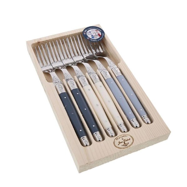 Jean Dubost Laguiole Maison - 6pc Fork Set Atelier