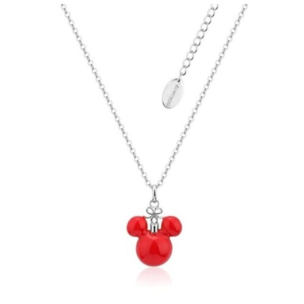 Couture Kingdom - Disney - Mickey Mouse Bauble Necklace White Gold