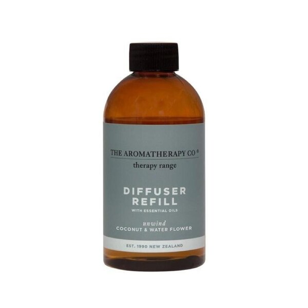 THE AROMATHERAPY CO Therapy Reed Diffuser Refill Unwind - Coconut & Water Flower