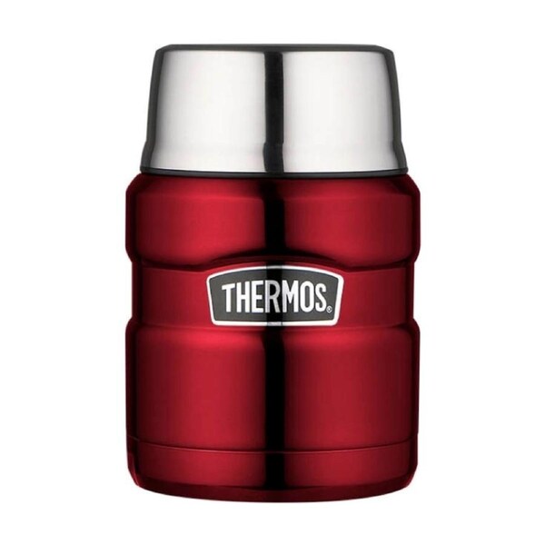 Thermos Stainless King Food Jar 470ml Red