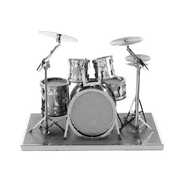 Metal Earth - 3D Metal Model Kit - Drum Set