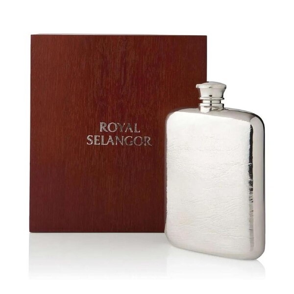 Royal Selangor Classic Gifting - Gift-Boxed Hip Flask (140ml)