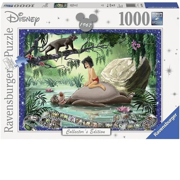 Ravensburger Puzzle 1000pc - Disney Memories The Jungle Book 1967