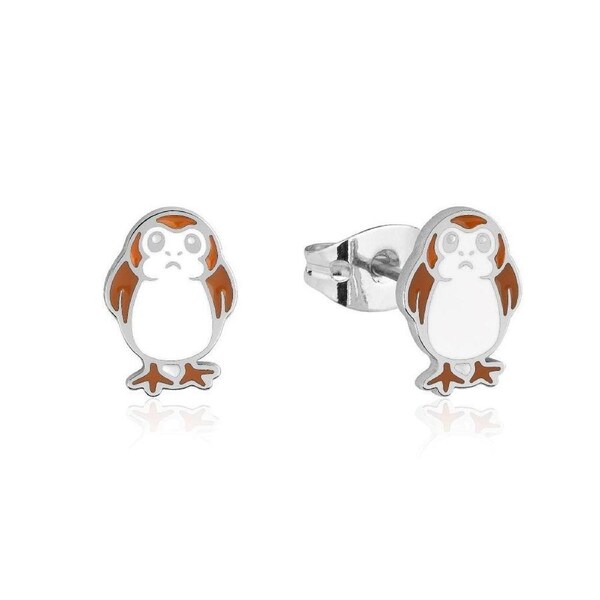 Couture Kingdom - Disney - Star Wars Porg Enamel Stud Earrings