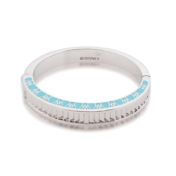 Couture Kingdom - Disney - Frozen Ice Steps Bangle White Gold