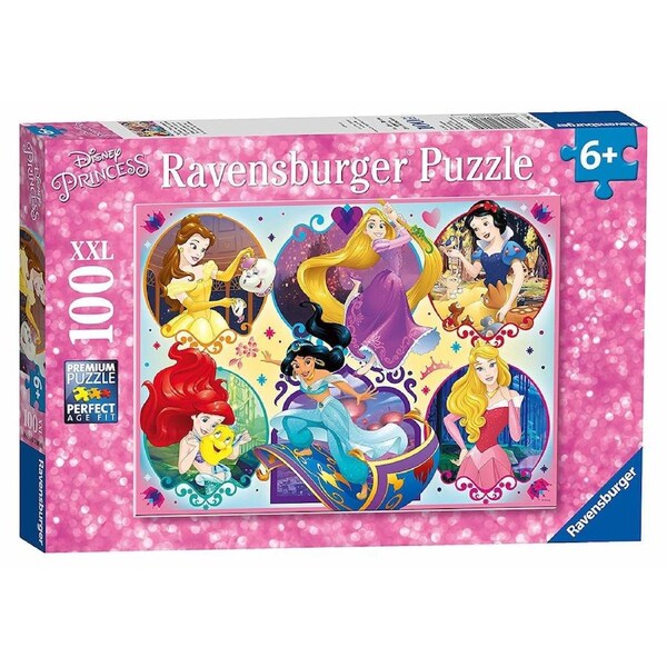 Ravensburger Puzzle 100pc XXL - Disney Princess 2 Be Strong Be You