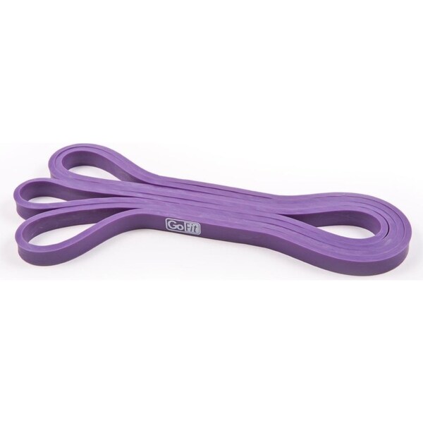 GoFit Hdr 203cm 20-35lbs/9-16kg Workout/Training Exercise Resistance Band Purple