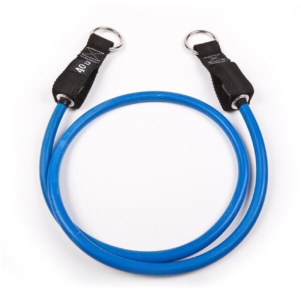 GoFit Extreme 137cm 40lbs/18kg Fitness/Gym Power Tube for Strength Training Blue