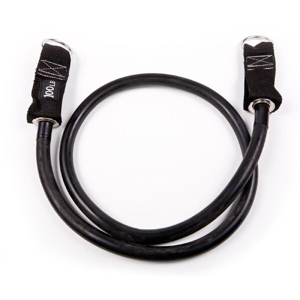 GoFit Extreme 137cm 100lbs/45kg Fitness/Gym Power Tube for Strength Training BLK