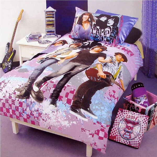 Disney Camp Rock Rockstar Quilt Cover Set Single