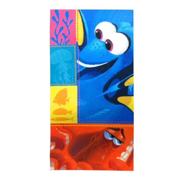 Disney Cotton Bath / Beach Towel Finding Nemo Dory 60 x 120 cm