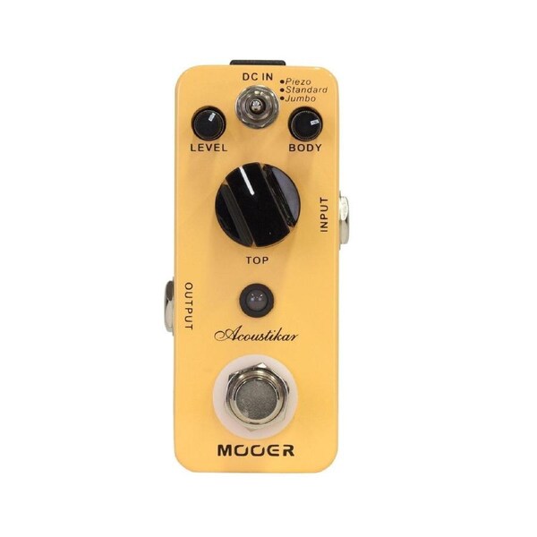 Mooer Acoustikar Acoustic Guitar Simulator Micro Effects Pedal MEP-AC