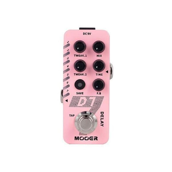 Mooer D7 Digital Delay Micro Pedal