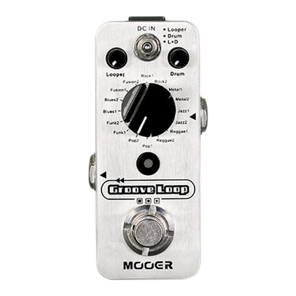 Mooer Groove Loop Drum Machine & Looper Micro Guitar Effects Pedal