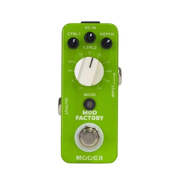 Mooer Mod Factory Multi Modulation Micro Guitar Effects Pedal