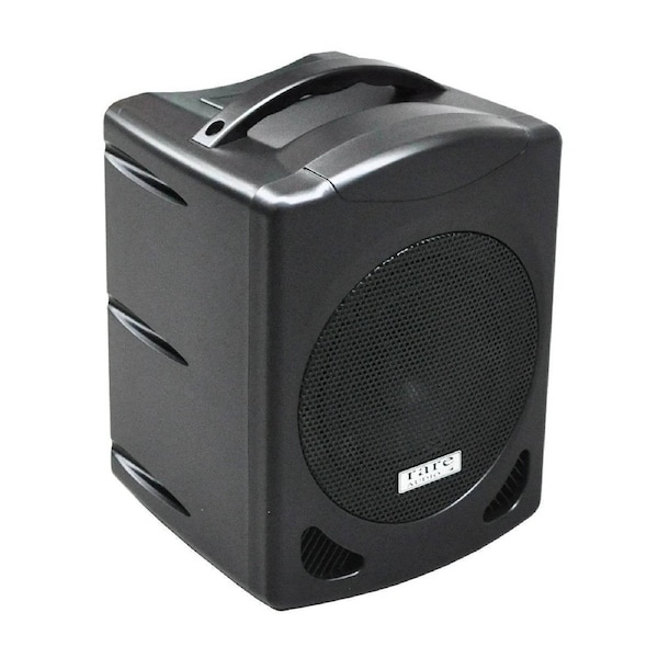 Rare Audio RA-RB-80 80 Watt Portable Rechargeable PA System with MP3 Player, FM Tuner, Remote, and Padded Bag