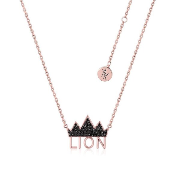 Couture Kingdom - Disney - The Lion King Crown Necklace Rose Gold