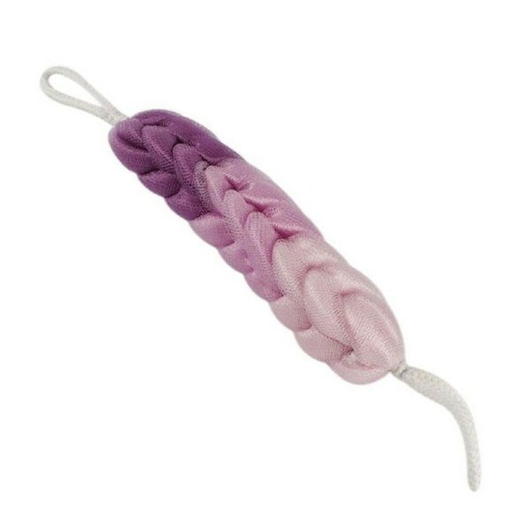 Scrubber Shower Back and Exfoliating Back Mesh Strap Skin Washer w/ Rope Handles