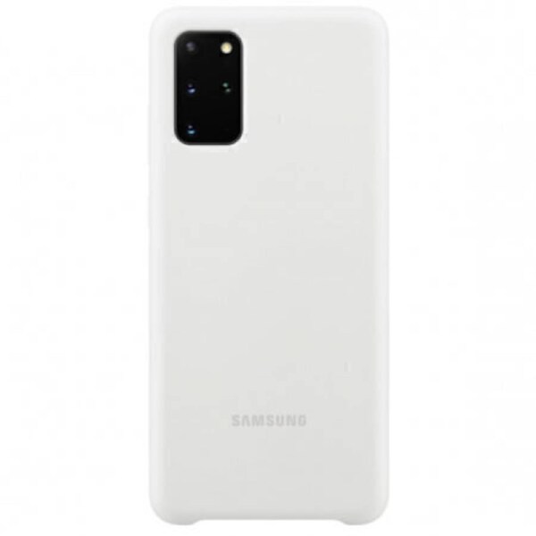 SAMSUNG GALAXY S20+ SILICONE COVER WHITE