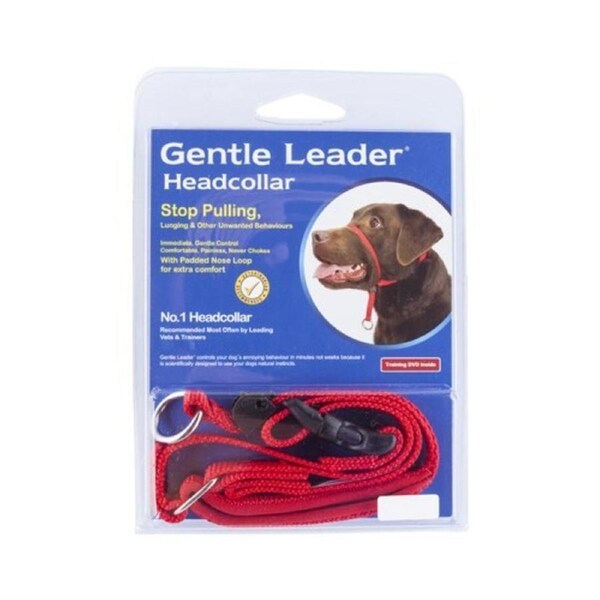 Gentle Leader Head Collar for Dogs - Small - Red