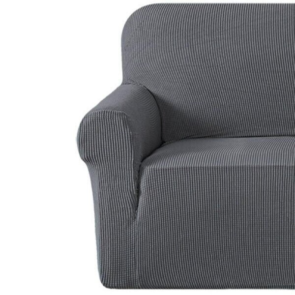 Super Stretch Sofa Slip Covers Couch Cover Lounge Covers Sofa Covers Slipcovers Grey / One Seater